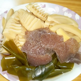 タケノコと昆布の煮もの